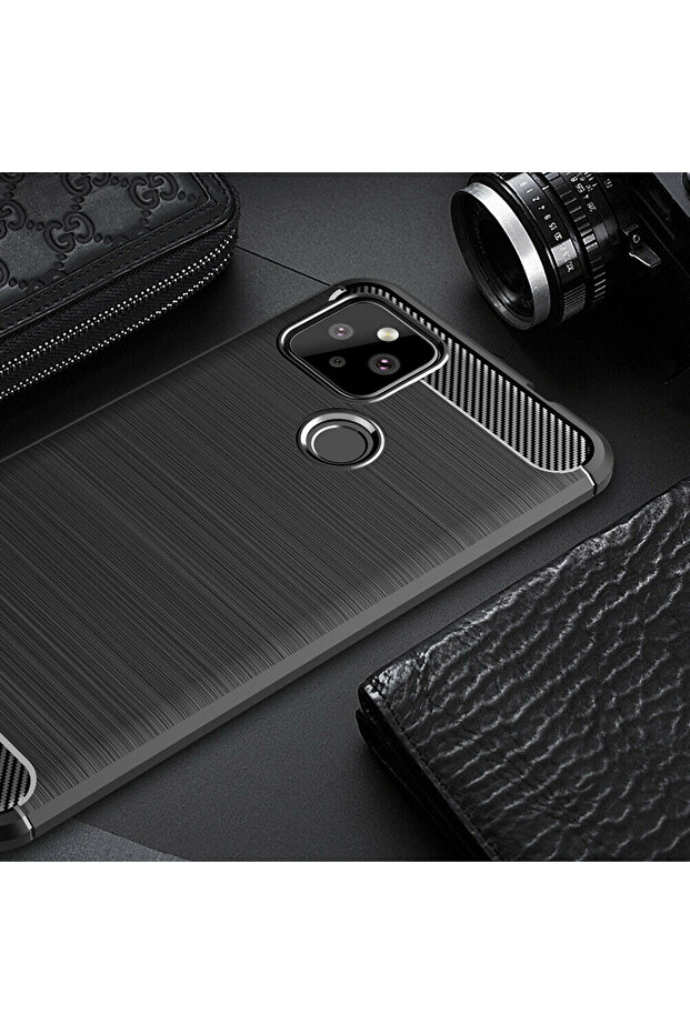 Case for Google Pixel 5, Techsuit, TPU, Black - 6