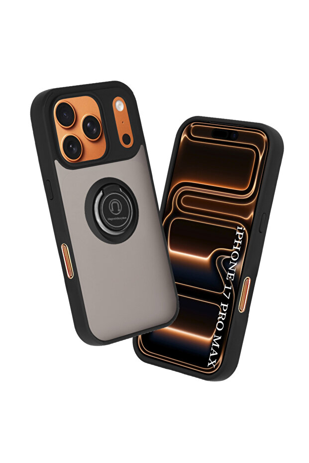 Case for iPhone 17 Pro Max, Glinth, shockproof, black