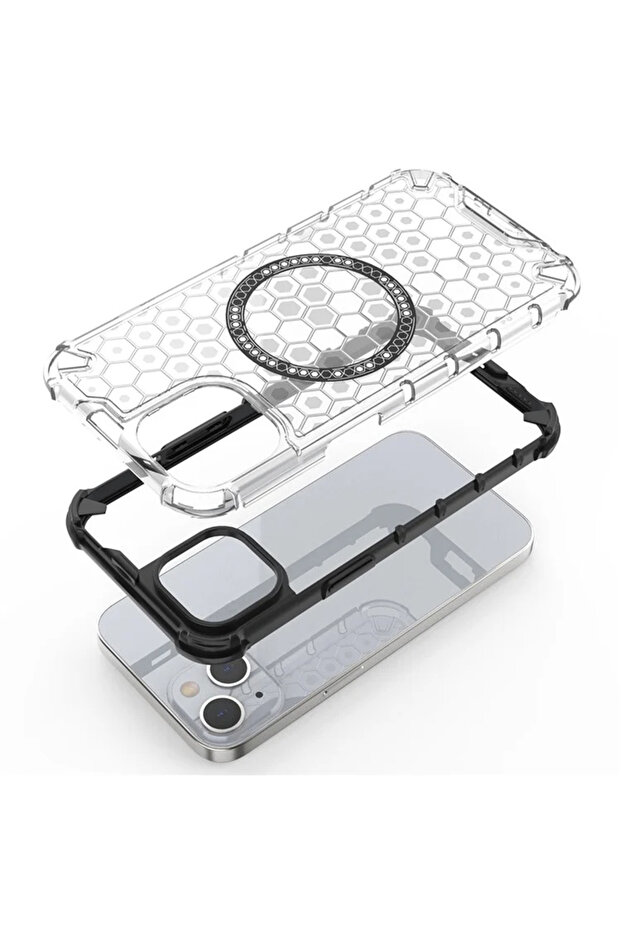 iPhone 14 Case, Techsuit, TPU, White - 4