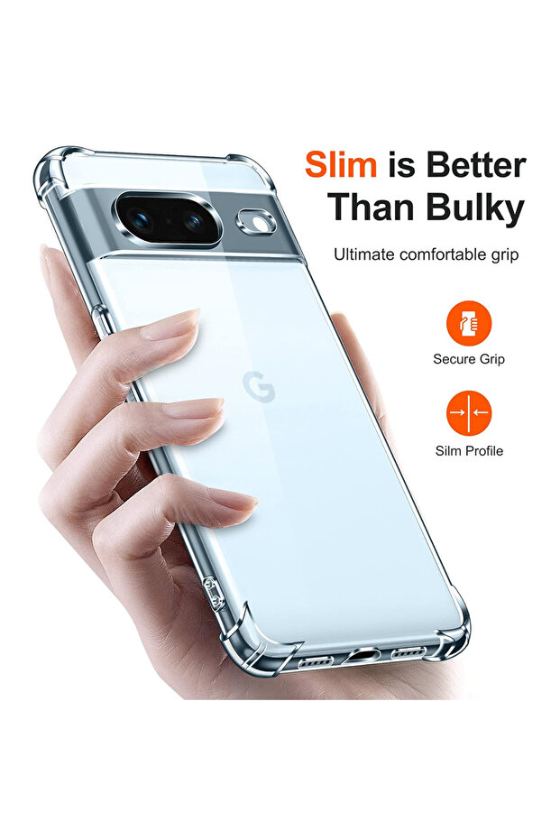 Case for Google Pixel 7, Techsuit, TPU, Transparent - 2
