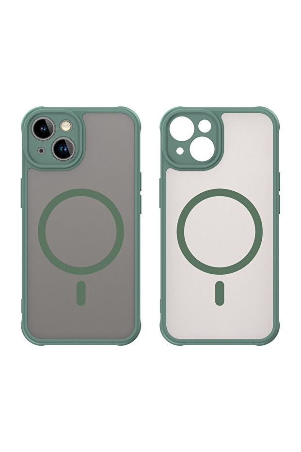 iPhone 13 Case, Techsuit, TPU, Green - 2