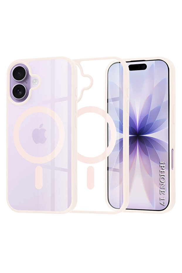 Θήκη iPhone 17, Techsuit, TPU, Ροζ - 1