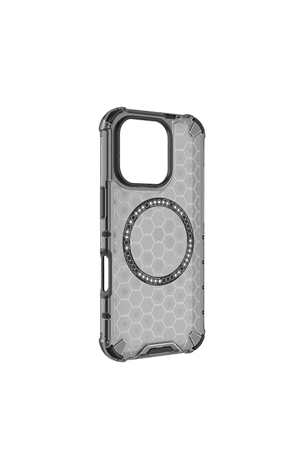 Case for iPhone 16 Pro Max, Techsuit, TPU, Black - 3