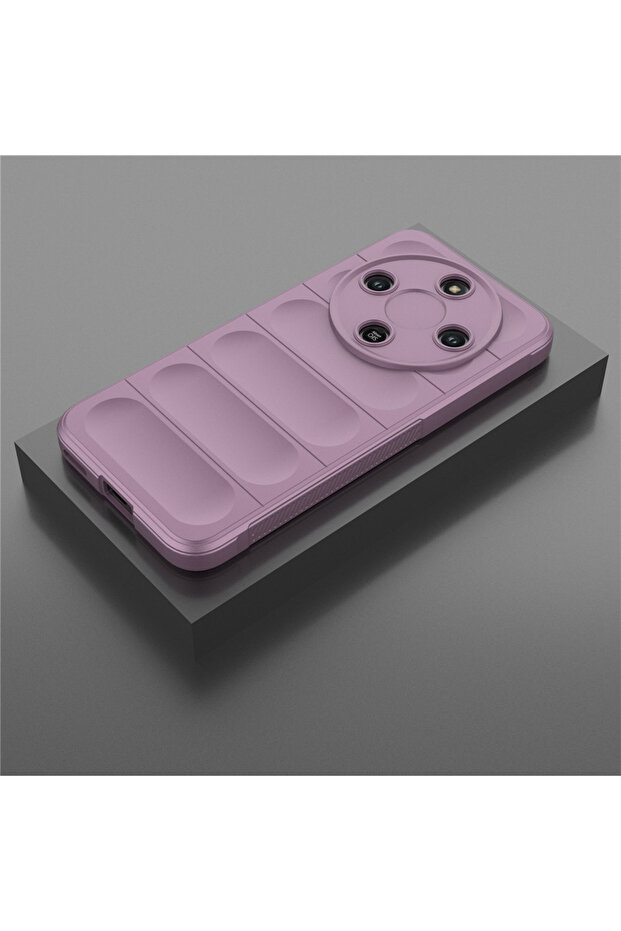 Case for Honor Magic8 Lite, Techsuit, TPU, Purple - 6