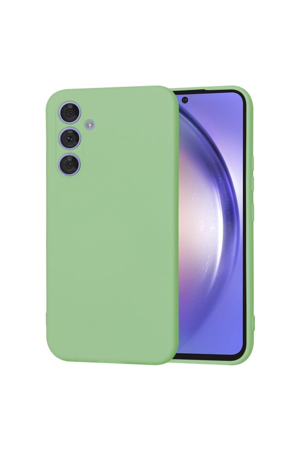 Husa pentru Samsung Galaxy A54, SoftFlex, protectie antisoc, verde deschis