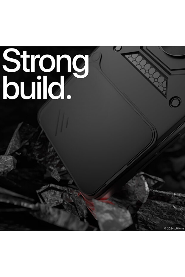 Case for Realme Note 70T, Techsuit, TPU, Black - 3