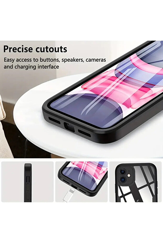 Case for iPhone 16 Plus, Techsuit, TPU, Purple - 3