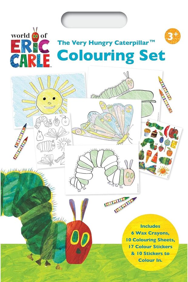A4 Colouring Set- Very Hungry