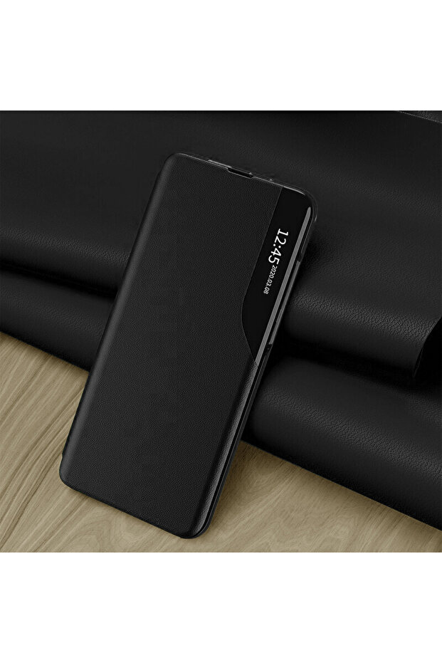 Case for Honor 400, Techsuit, PU, ​​Black - 6
