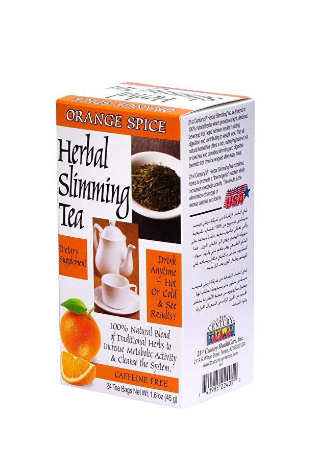 Herbal Slimming Orange Spice Tea 24 Tea Bags
