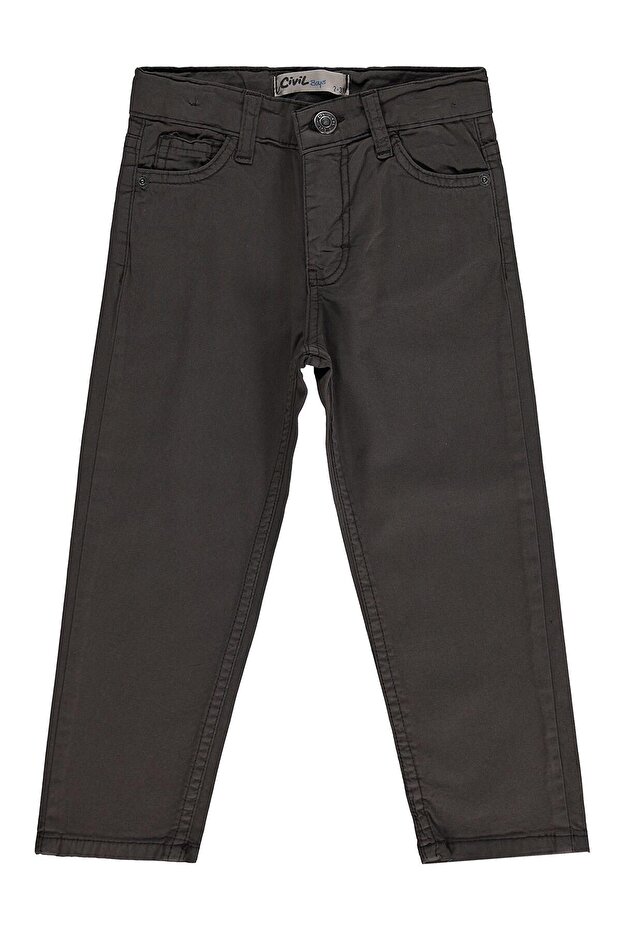 5 Pocket Basic Pants for 2-5 Years Old - Brown