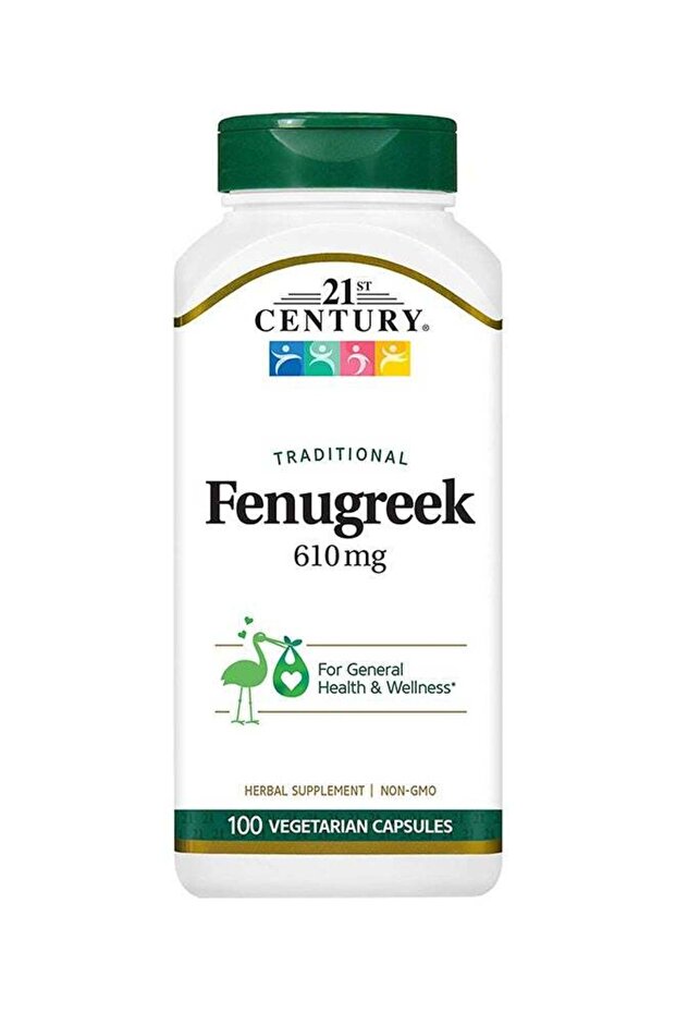 Fenugreek Dietary Supplement - 100 Capsules 610 Mg