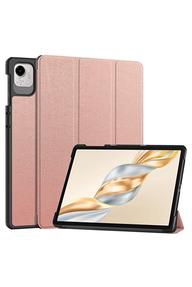 Honor Pad X8 Pro tablet case, Techsuit, Clamshell Case, Gold - 1