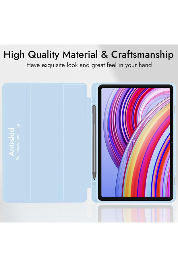 Husa pentru tableta Redmi Pad, Techsuit, Clamshell Case, Black - 2