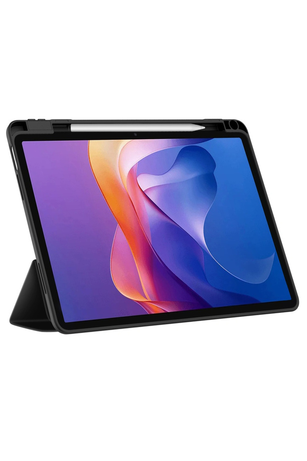 Redmi Pad tablet case, Techsuit, Clamshell Case, Blue - 4