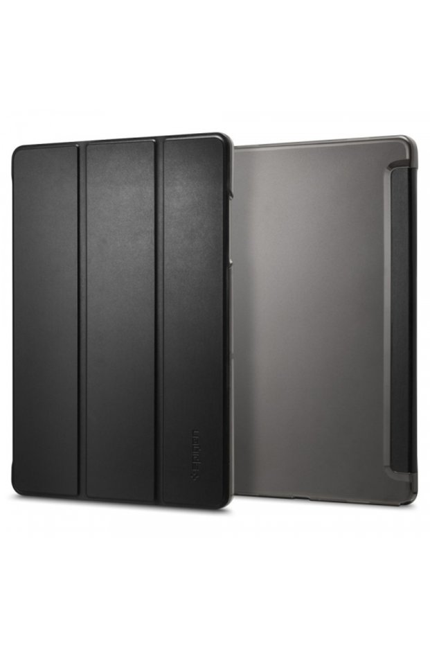 Galaxy Tab A9 Plus tablet case, Spigen, Clamshell Case, Black