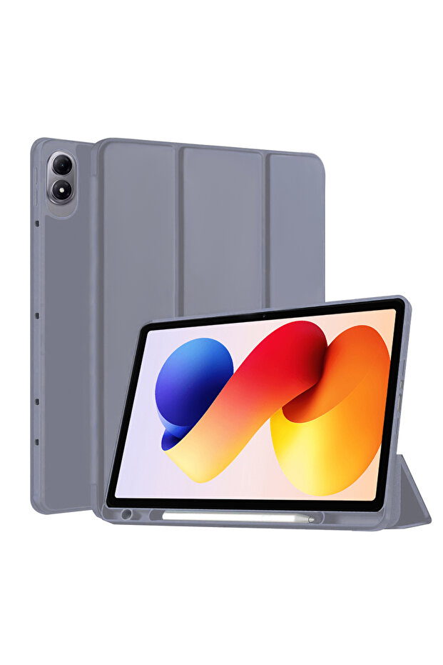 Redmi Pad tablet case, Techsuit, Clamshell Case, Purple - 1