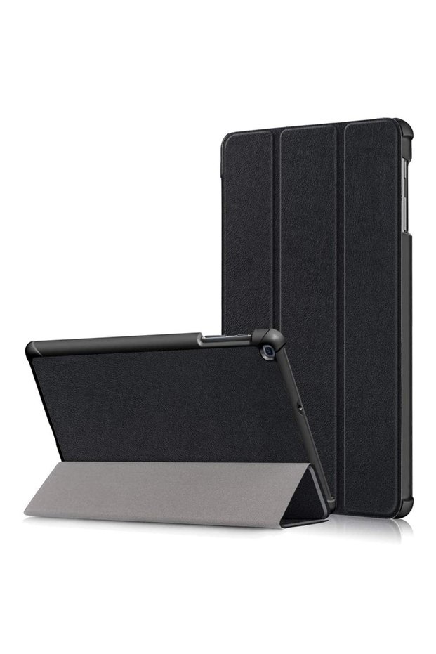 Galaxy Tab A SM-T510 Tablet Case, Techsuit, Clamshell Case, Black