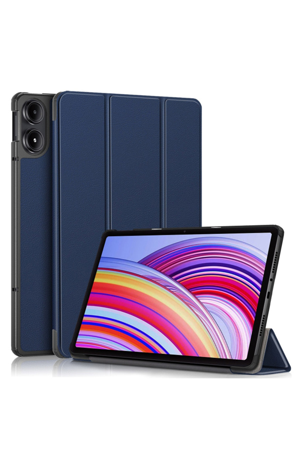 Redmi Pad Pro tablet case, Techsuit, Clamshell Case, Blue - 1