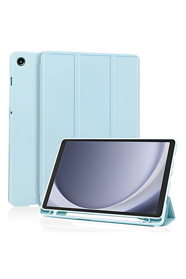 Husa pentru tableta Galaxy Tab A9, Techsuit, Clamshell Case, Blue