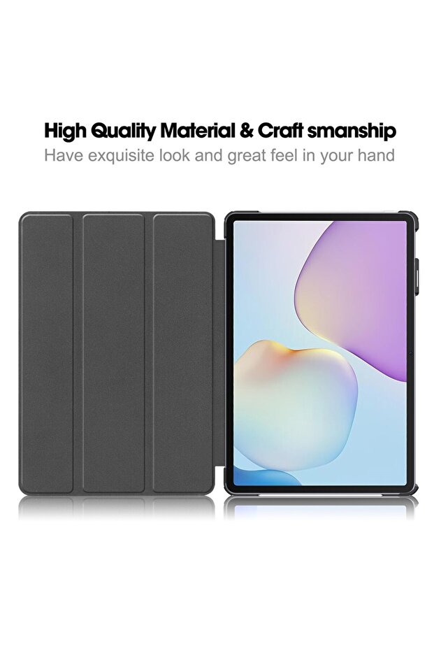 MatePad 11.5 tablet case, Techsuit, Clamshell Case, Gold - 5