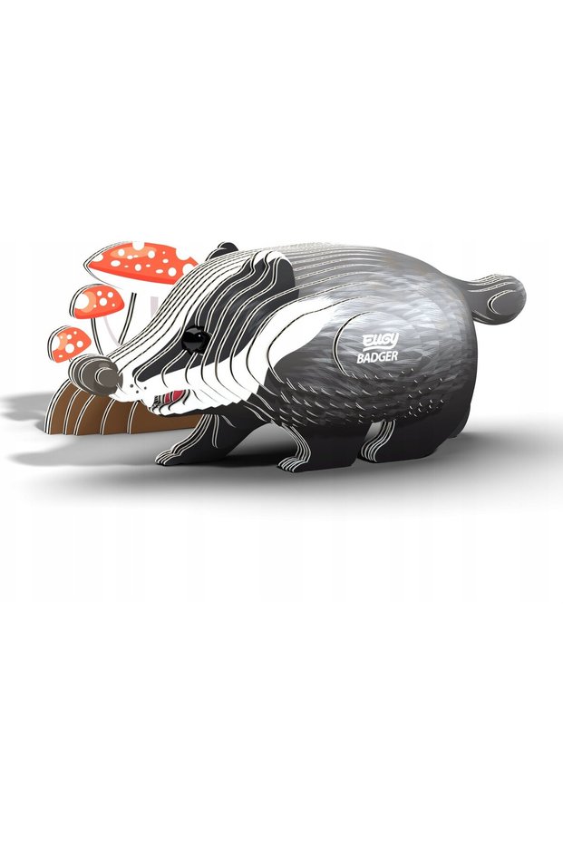 Bursuc. Puzzle 3D