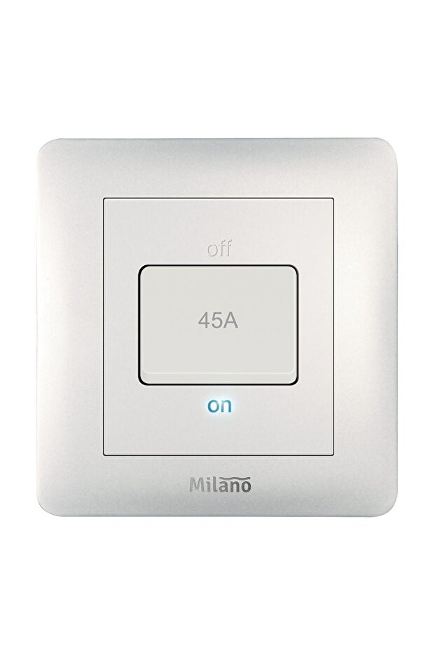 45A Dp Switch With Led Indicator Wh Ps