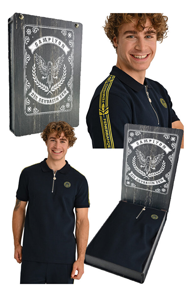 Men's Tribune Extrafolo Polo Shirt with Laser Cut Box Gift