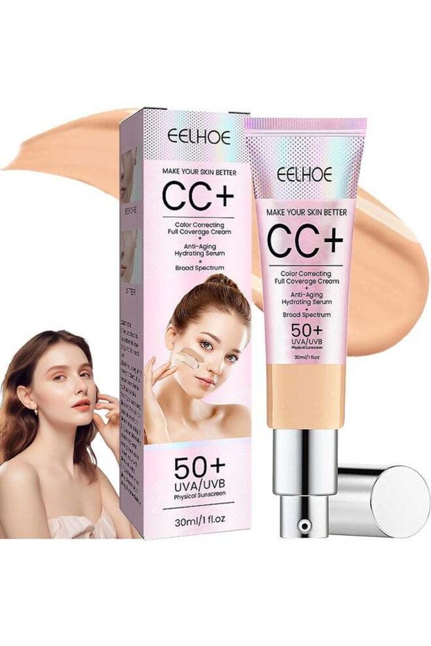 CC+ Color Correcting Full Coverage Cream SPF 50, CC+ Cream Foundation