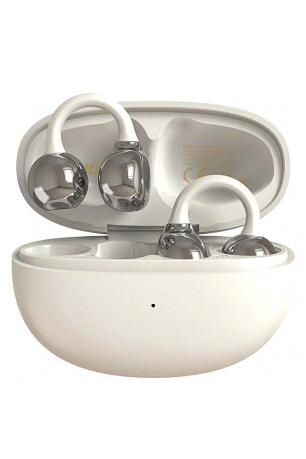 Handsfree Bluetooth U20, TWS, Alb - 1
