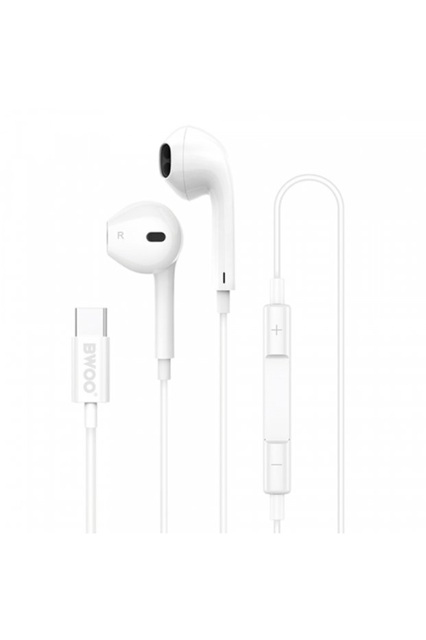 Handsfree USB-C HF175, Alb