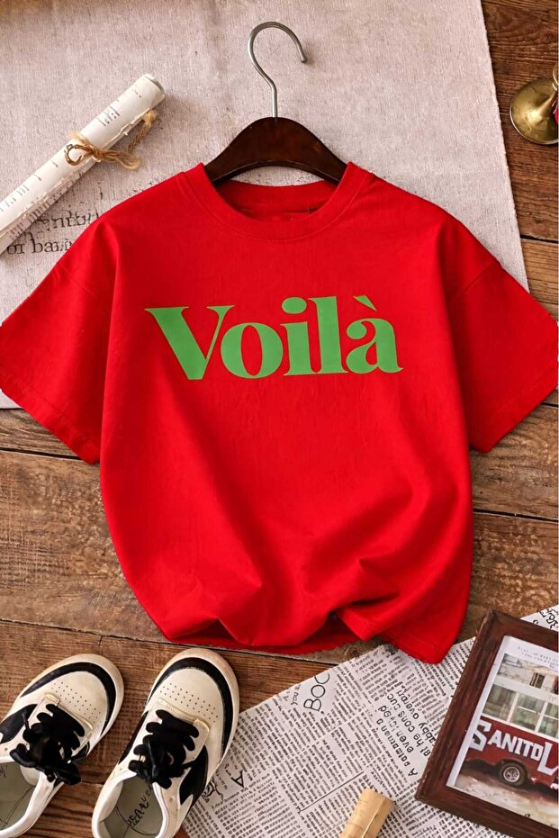 Viola Printed Unisex Children's T-Shirt 6Gh2