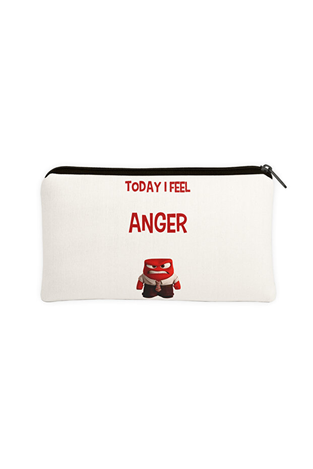 I Feel Anger (Angry) Printed Pen Holder - Clutch
