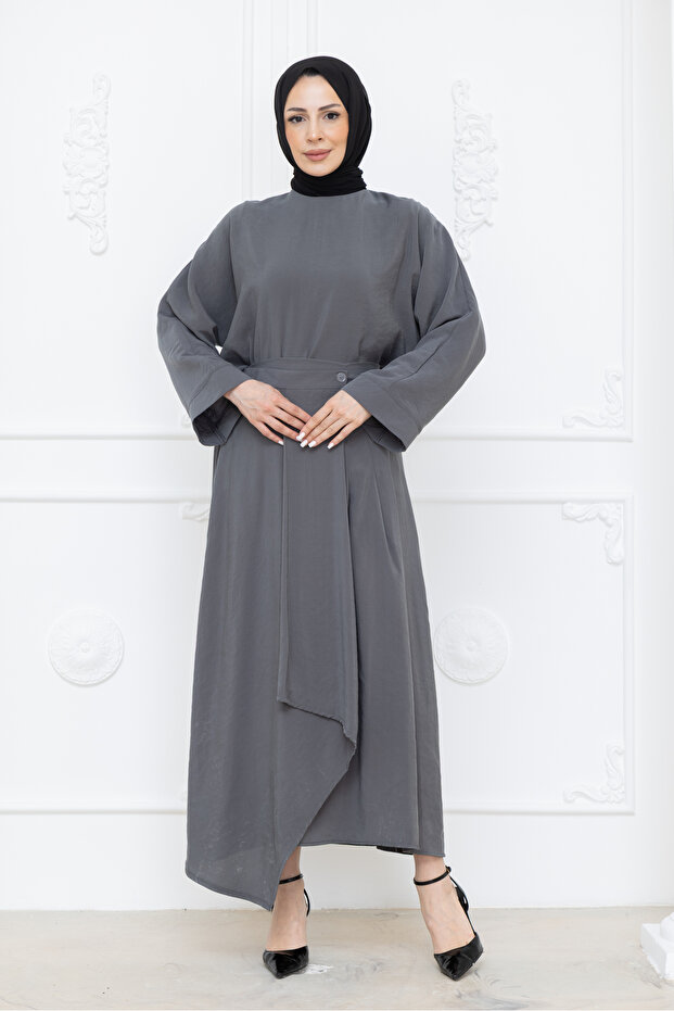 Women's Cupra Asymmetric Model Skirt Suit