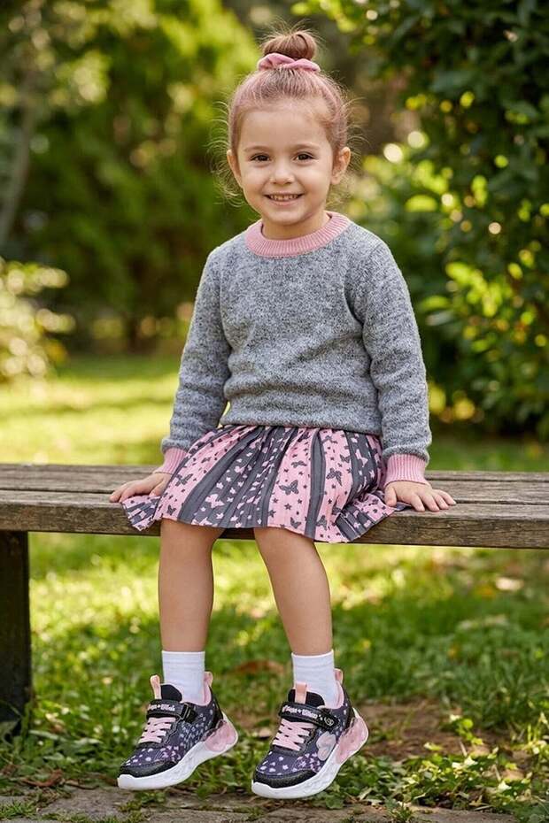 Elit Eyl032 Booties Girls' Walking Shoes Black