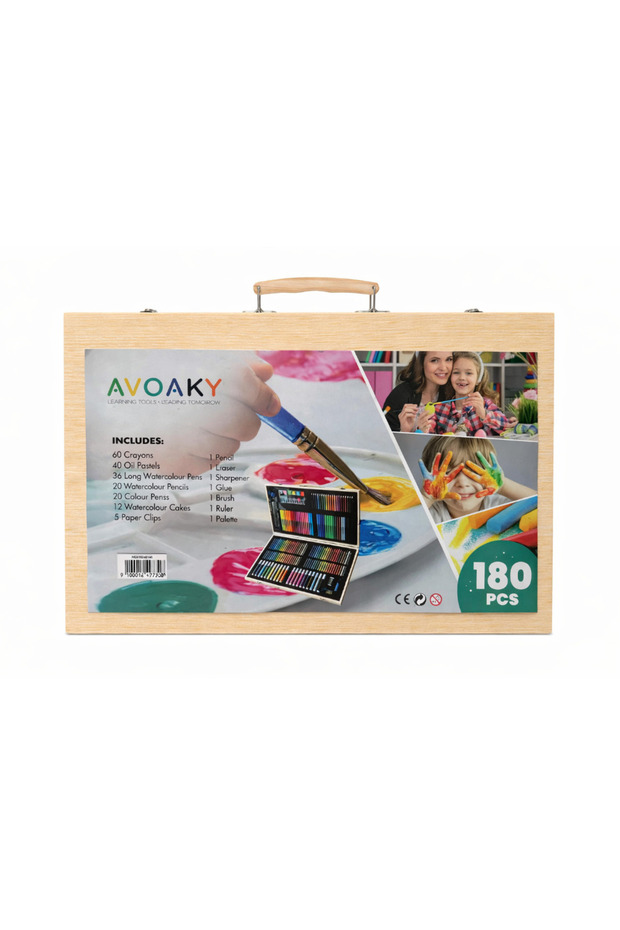 Art & Craft Set for Kids & Adults – Deluxe 180 Pcs Drawing and Painting Kit