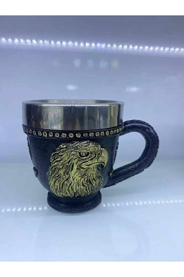 Eagle Motif Glass Code 6924