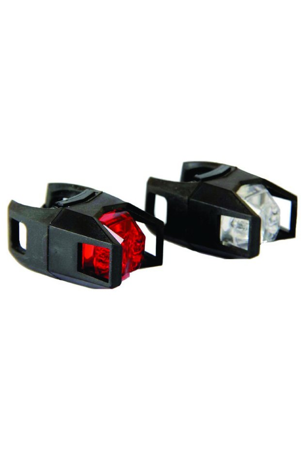 Set Far + Stop Fighter 1 Led 2 Functii Negru
