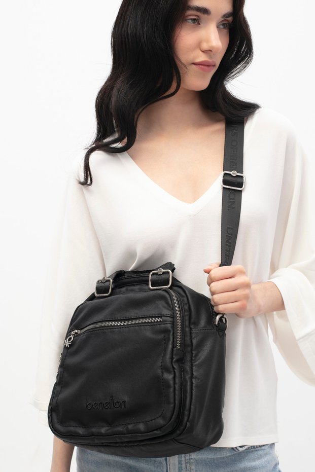 Benetton Women's Arm Bag Black Bnt1739