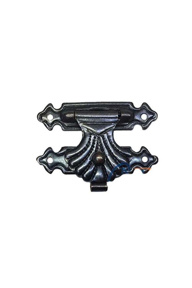 Box, Backgammon Clip, Front Lock No:3 - 33x24 Antique, 1 Piece
