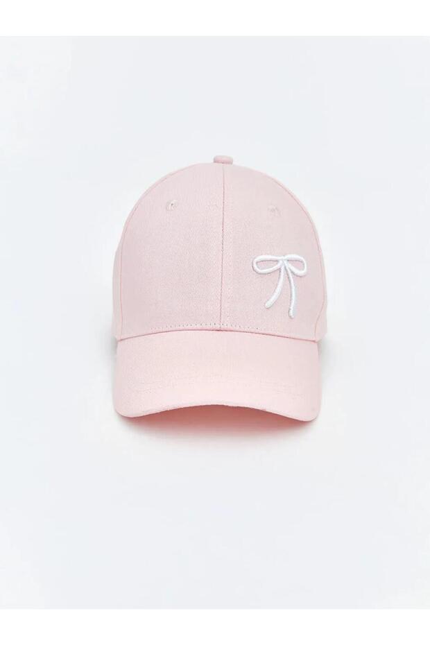 Bowknot Embroidered Girl's Cap (S6)
