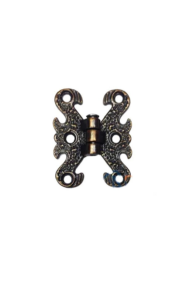 Zamak Butterfly Hinge - Small, 30X40Mm, Oxide, 100 Pieces