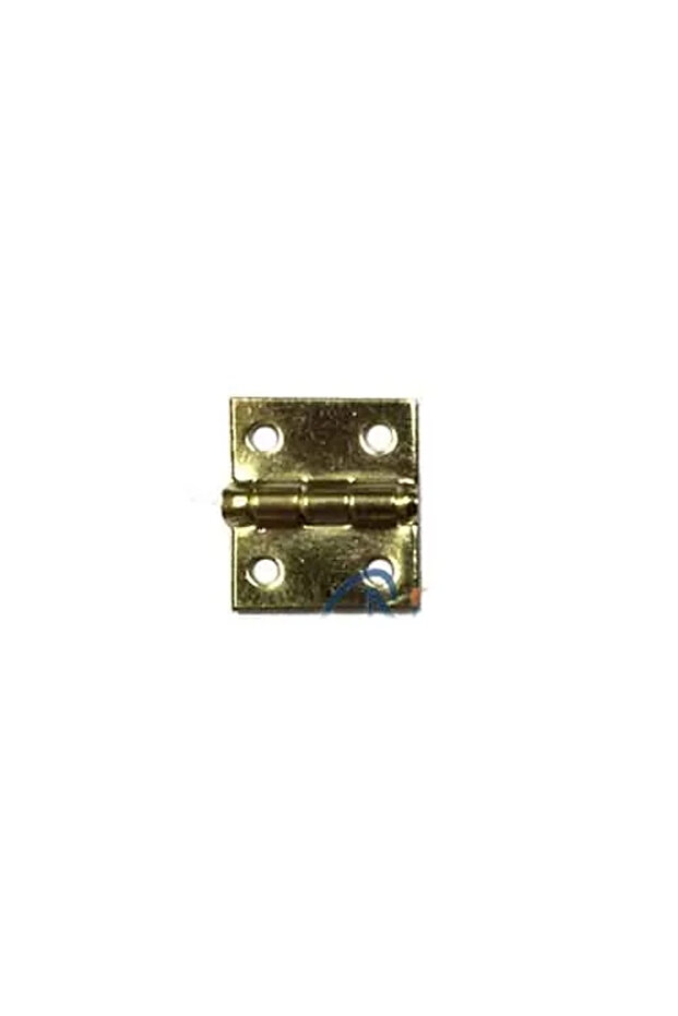 Backgammon Hinge No:1 - Mini, 10x11mm, Yellow, 100 Pieces