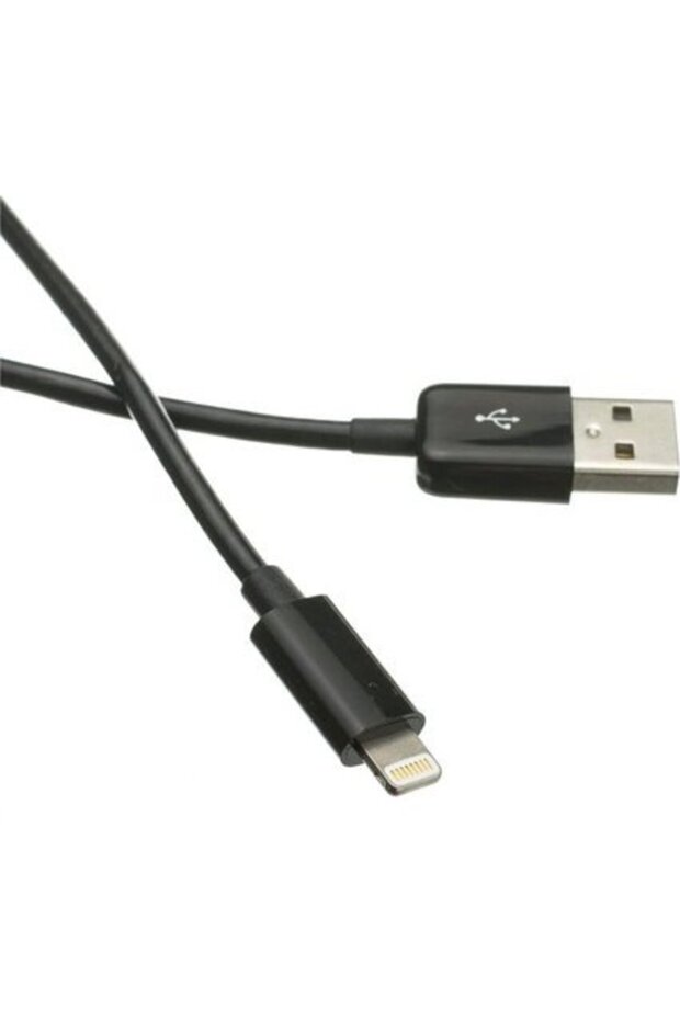 Cablu USB USB-A - Lightning 2 m Negru (CB-APL-20B) - 1