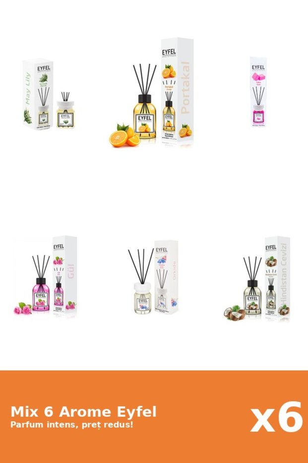 Set 6 Mix Variat: 6 arome