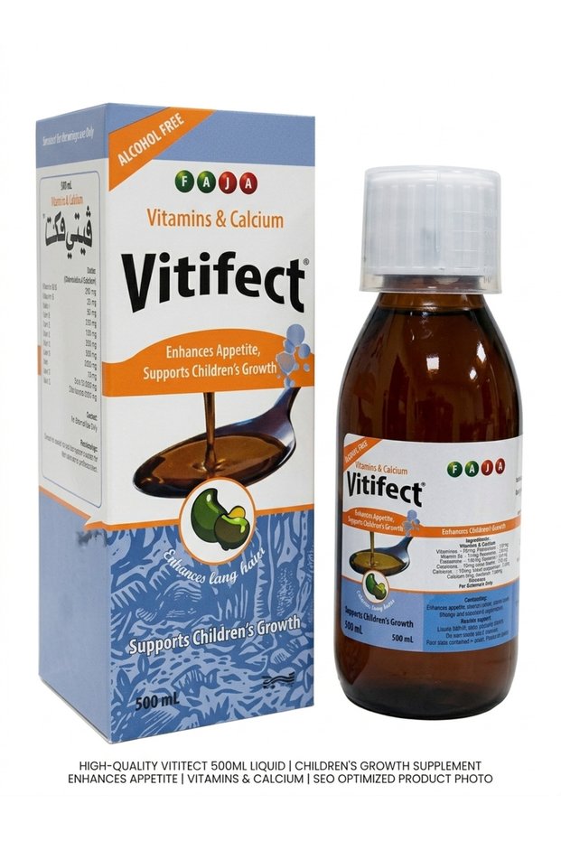 VITIFECT VITAMIN & CALCIUM SYRUP 120ML