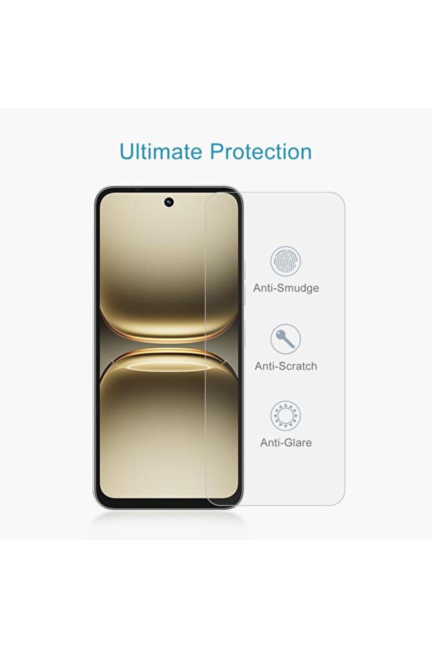 Tecno Spark 40C Compatible Unbreakable Tempered Screen Protector - 1