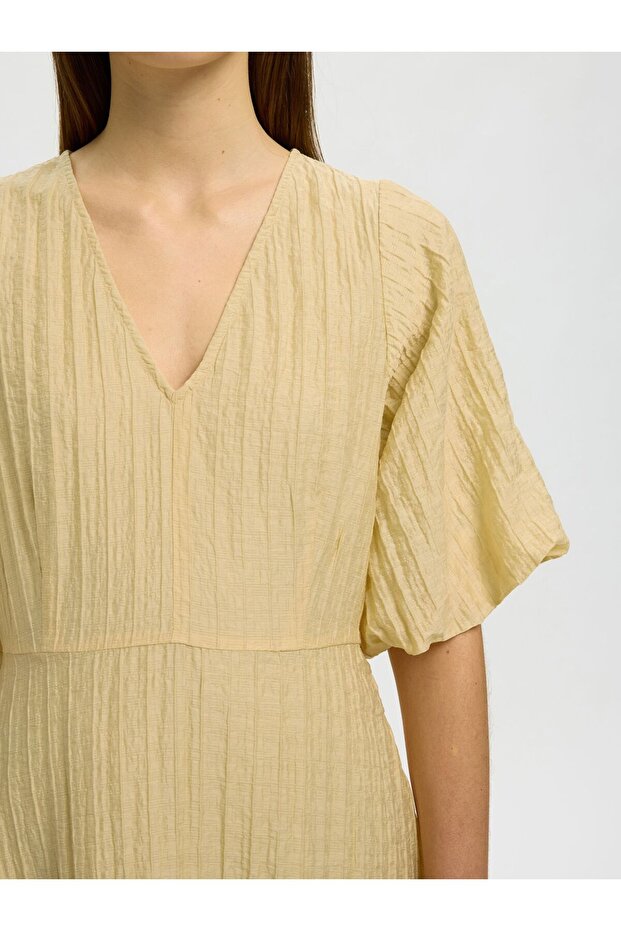 Rochie maxi texturată - 5