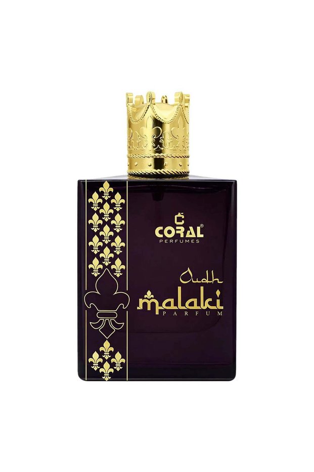 Coral Oudh Malaki Eau De Parfum 100ml | Long Lasting Unisex Perfume | Rich Oud Woody Oriental Fragrance | Premium Arabian Luxury Scent for Men & Women