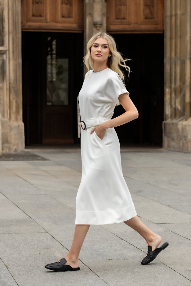 Rochie albă Tania - 2